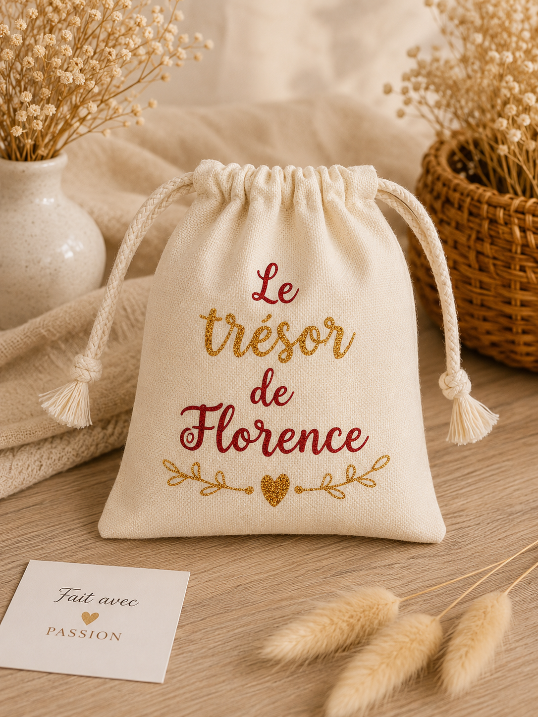 Pochon personnalisé – Le cadeau parfait pour toutes les occasions