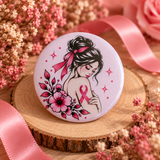 Badge Douceur et Résilience 58mm