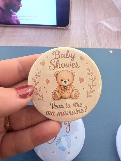 Badge Demande Parrain – Marraine