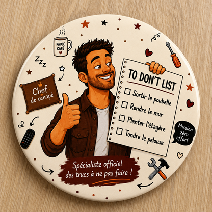 Badge homme humour – Faites passer le message avec style