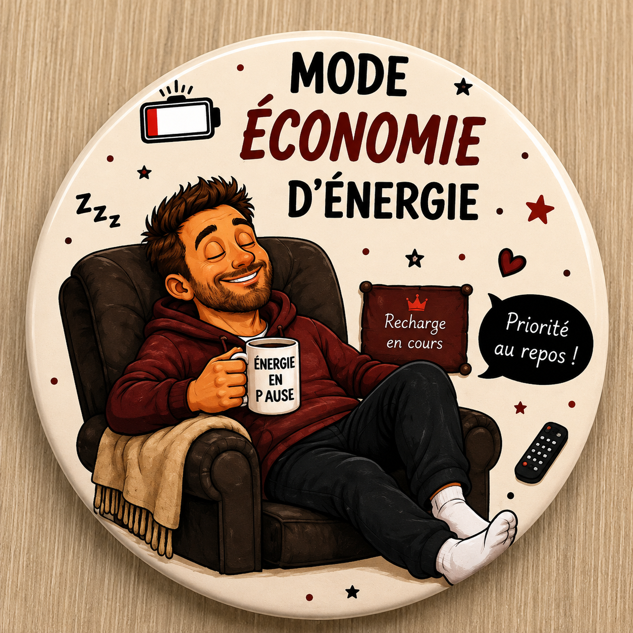 Badge homme humour – Faites passer le message avec style