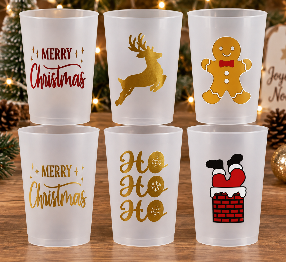 Ecocups de Noël -marque place