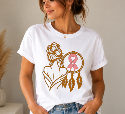 🎀 T-shirt Octobre Rose – Modèle au choix