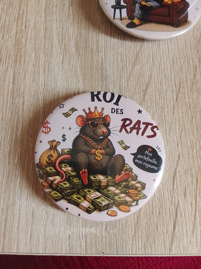 Badge homme humour
