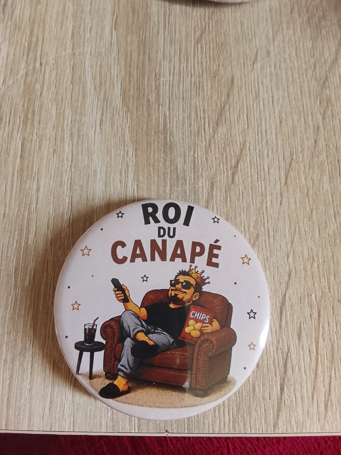 Badge homme humour